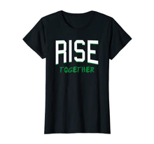 Load image into Gallery viewer, Boston Massachusetts Rise Together Shamrock T-shirt