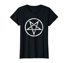 Load image into Gallery viewer, Distressed Pentagram | Goth T-Shirt