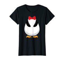Load image into Gallery viewer, Penguin Costume T Shirt Halloween Outfit Bowtie Cute Animal