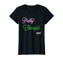 Load image into Gallery viewer, Alpha Kappa A Pretty Therapist T-Shirt