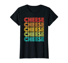 Load image into Gallery viewer, Cheese Retro Vintage T-shirt Tee