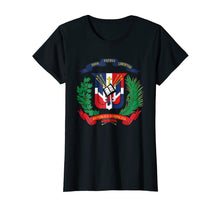 Load image into Gallery viewer, Dominican Republic Coat Of Arms T Shirt National Emblem