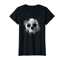 Load image into Gallery viewer, Gathering of Magic Black Mana Skull T-Shirt