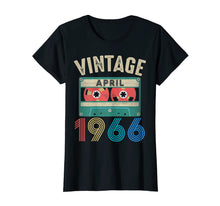 Load image into Gallery viewer, April 1966 shirt Vintage 53rd Birthday Gift Ideas Men Women