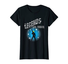 Load image into Gallery viewer, Legends Live Forever Rock Star Music Tees Gift Shirt
