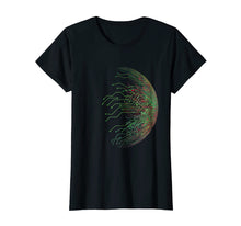 Load image into Gallery viewer, Abstract Circuit Board World Binary T-Shirt
