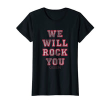 Load image into Gallery viewer, Queen Official We Will Rock You Pink T-Shirt
