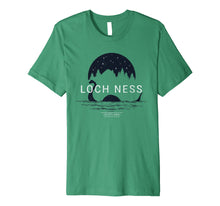 Load image into Gallery viewer, Loch Ness Monster Swimming By Moonlight Premium T-Shirt