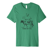 Load image into Gallery viewer, Friends Not Food Vegan Vegetarian T-shirt