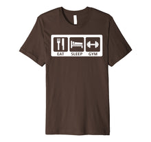 Load image into Gallery viewer, EAT SLEEP GYM - Motivation Premium T-Shirt