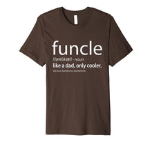 Load image into Gallery viewer, Funcle Definition T-shirt - Gift for the #1 Uncle