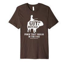 Load image into Gallery viewer, Guy on a Buffalo T-shirt ~ Possum Possee Funny