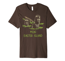 Load image into Gallery viewer, Moai Easter Island T-shirt Tee T Shirt Tshirt Premium T-Shirt