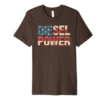 Load image into Gallery viewer, Diesel Power Flag | Truck Turbo Mechanic T-Shirt