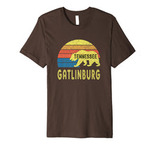 Load image into Gallery viewer, Gatlinburg Souvenir Shirt with a Vintage Style Bear Design