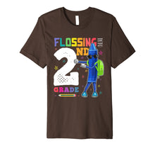 Load image into Gallery viewer, Funny Back to School 2nd Grade Flossing Crayon Shirt Kids