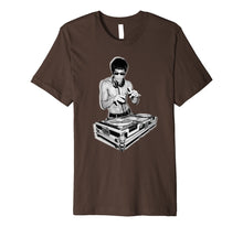 Load image into Gallery viewer, Bruce DJ Shirt for Vinyl Record or Kung Fu Lovers T-Shirt Premium T-Shirt
