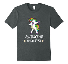 Load image into Gallery viewer, Awesome Since 1975 T-Shirt Cute Unicorn 43rd Birthday Gift