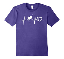 Load image into Gallery viewer, I Love My Lab Dog Heartbeat T-Shirt