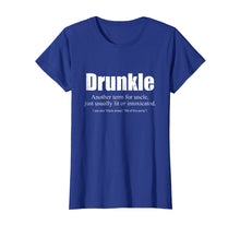 Load image into Gallery viewer, Drunk Uncle Drunkle Funny Uncle Shirt For Men
