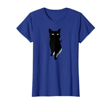 Load image into Gallery viewer, Cat Eye Shirt, Begging Black Cat Tshirt