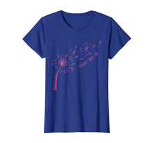 Load image into Gallery viewer, Breast Cancer Awareness Never give up T-shirt