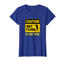 Load image into Gallery viewer, Caution Floss Dance Warning Men Women Youth T Shirt