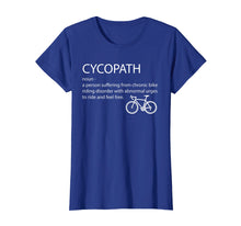 Load image into Gallery viewer, Cycopath shirt funny bicycle cyclist t-shirt humor