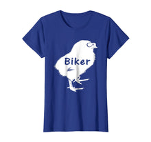 Load image into Gallery viewer, Motorcycle Chick biker Tshirt