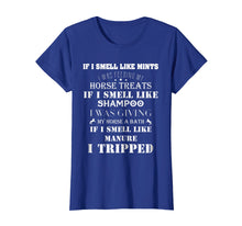 Load image into Gallery viewer, I Was Feeding My Horse T-shirt Funny Gift for horse lovers