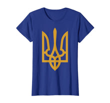 Load image into Gallery viewer, Tryzub (Gold) - Ukrainian Trident T-Shirt