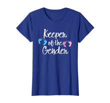 Load image into Gallery viewer, Keeper of Gender reveal party idea baby announcement Tshirt