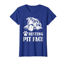 Load image into Gallery viewer, Funny Dog Pitbull Resting Pit Face T-Shirt