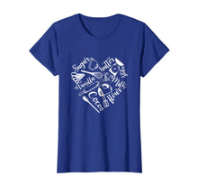Load image into Gallery viewer, Baking Ingredients And Utensils Heart T-Shirt