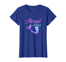 Load image into Gallery viewer, Mermaid Of Honor Maid Bridesmaid Tshirt Mother's Day Gift
