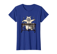 Load image into Gallery viewer, Cat Playing Vibraphone T Shirt Jazz Marimba