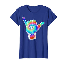 Load image into Gallery viewer, Hawaiian Tie Dye Shaka Sign Shirt | Cute Mind-Blowing Gift