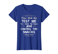 Load image into Gallery viewer, Childcare Provider T Shirt - Thou Shalt Not Test Me Daycare