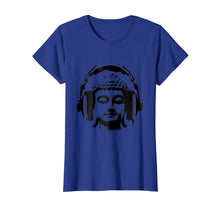 Load image into Gallery viewer, Buddha Wear Headphones DJ Music T-shirt, Headphones T-Shirt