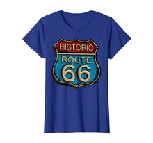 Load image into Gallery viewer, Historic Route 66 - Road Sign Highway T-Shirt
