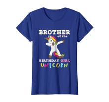 Load image into Gallery viewer, Brother of the Birthday Girl T-Shirt Magic Unicorn