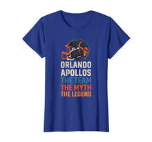 Load image into Gallery viewer, Orlando Football Apollos the team the myth the legend shirt