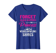 Load image into Gallery viewer, Princess Wears Ten-Pin Bowling Shoes Women Bowler t shirt