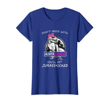 Load image into Gallery viewer, Don't Mess With Auntasaurus You'll Get Jurasskicked TShirt