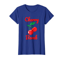 Load image into Gallery viewer, Cherry Bomb Retro Vintage Old Style T-Shirt
