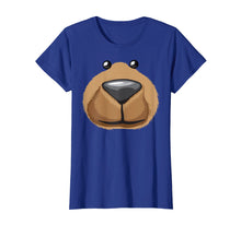 Load image into Gallery viewer, Cute Bear Face Costume Shirt Funny Halloween Teddy DIY Gift