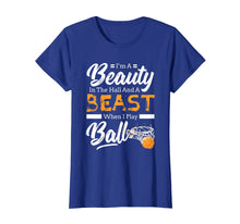 Load image into Gallery viewer, Beauty In the Ball Beast Play Ball Girls Basketball T Shirt