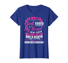 Load image into Gallery viewer, I'm A May Girl 1989 T Shirt 30 Birthday Gift for Women