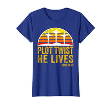 Load image into Gallery viewer, Plot Twist He Lives, Luke 24 23 Christian Jesus Apparel