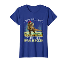 Load image into Gallery viewer, Nanasaurus Jurasskicked Shirt Nana Christmas Gift